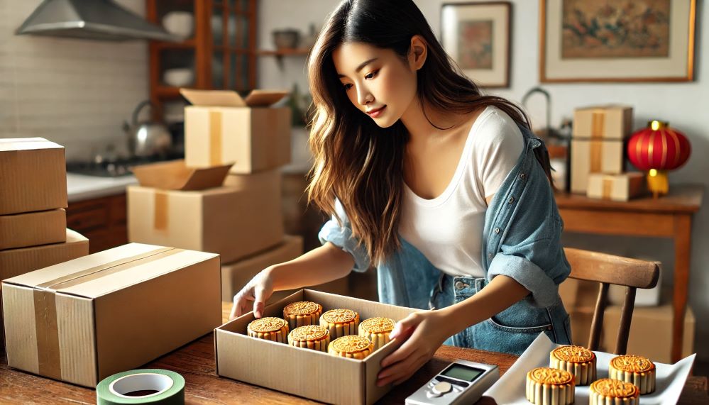 中秋月餅遠寄韓國：紅旗速運幫你實現家人團圓